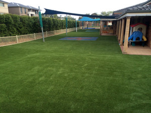 Early childhood fake grass